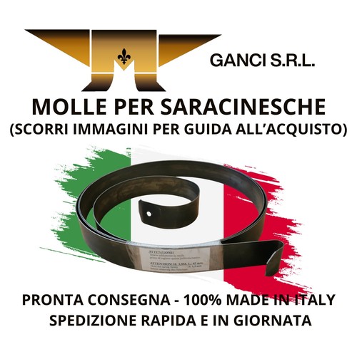 Molla per serrande saracinesca - molla,